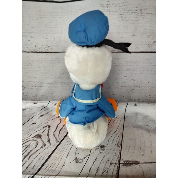 Applause Disney Donald Duck Plush Stuffed Animal Toy 11 Inches W Plastic TAG 1 - Picture 4 of 7